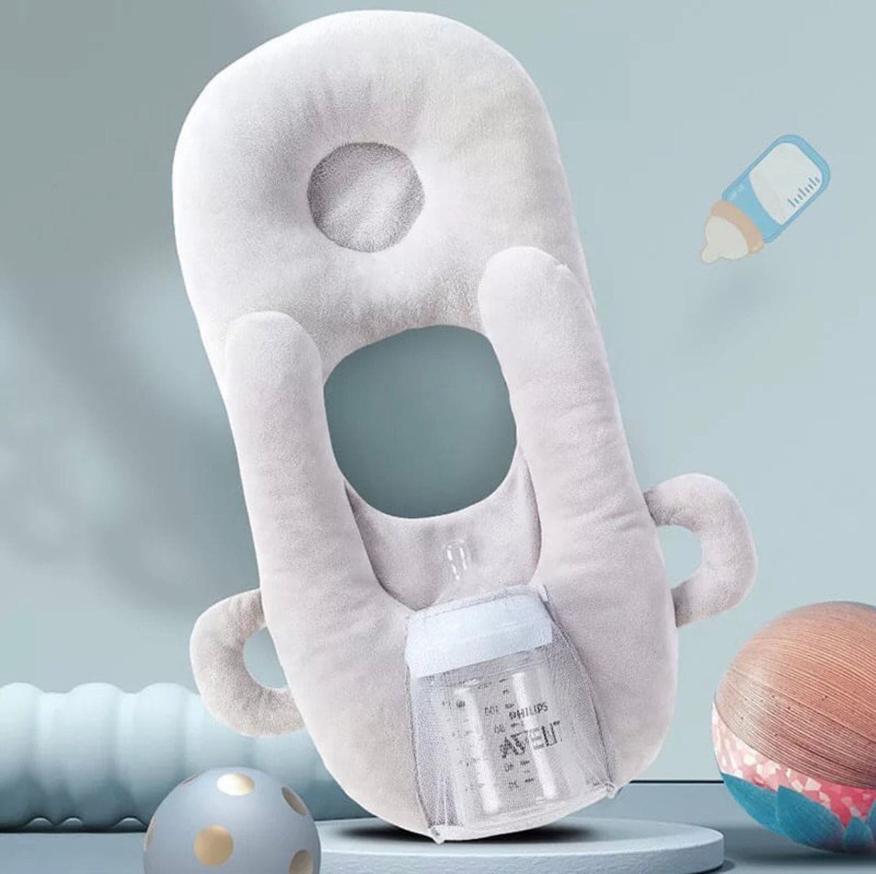 Baby Nursing Pillow Cushion, Infant Anti Roll Toddler Pillow Shape Toddler, Sleeping Positioner Cushion, Feeding Pillow Baby Nursing Pillow Cushion, Infant Anti Roll Toddler Pillow Shape Toddler, Sleeping Positioner Cushion, Feeding Pillow